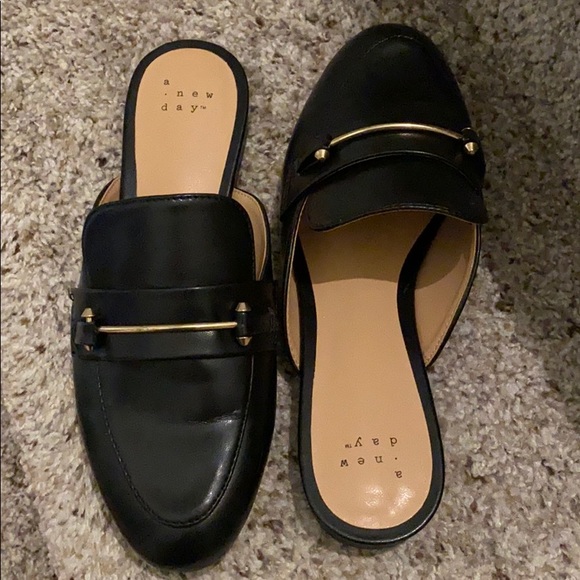 a new day Shoes - a new day Black mules